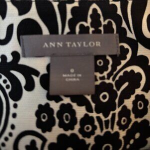 Classic Ann Taylor Multi panel print A-Line SKirt